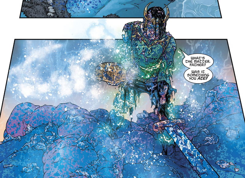 LOKI PLEASE STOP DISSOLVING BEFORE MAKING JOKES.